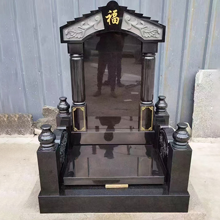 保定归思源墓地碑型展示